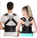 Corrector de Postura Ergonómico Ajustable – Soporte Cómodo para Espalda y Hombros