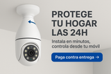 Cámara de Seguridad Wi-Fi HD – Visión Nocturna + Detección de Movimiento
