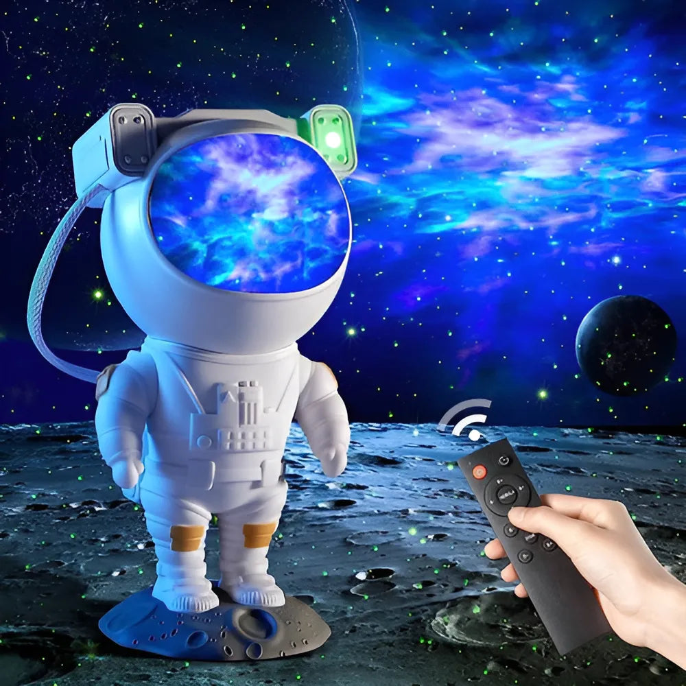 🌌 Proyector Astronauta Galaxia 360° 👨‍🚀✨