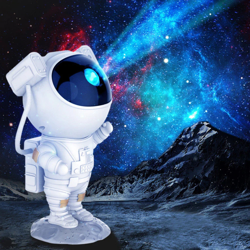 🌌 Proyector Astronauta Galaxia 360° 👨‍🚀✨